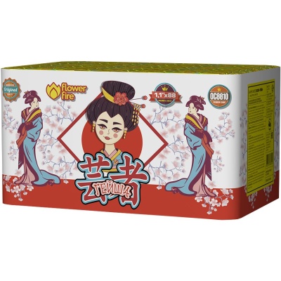 Гейша Батарея салютов купить в Екатеринбурге | ekb.salutsklad.ru