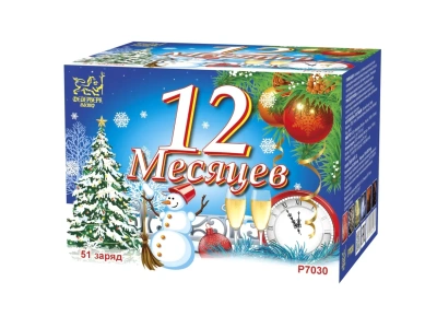 12 Месяцев Фейерверк купить в Екатеринбурге | ekb.salutsklad.ru