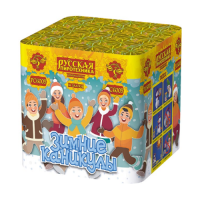 Зимние каникулы 36 Батарея салютов купить в Екатеринбурге | ekb.salutsklad.ru