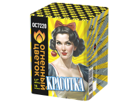 Красотка Батарея салютов купить в Екатеринбурге | ekb.salutsklad.ru