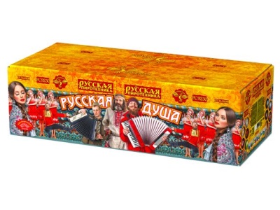 Русская душа Комбинированный Фейерверк купить в Екатеринбурге | ekb.salutsklad.ru