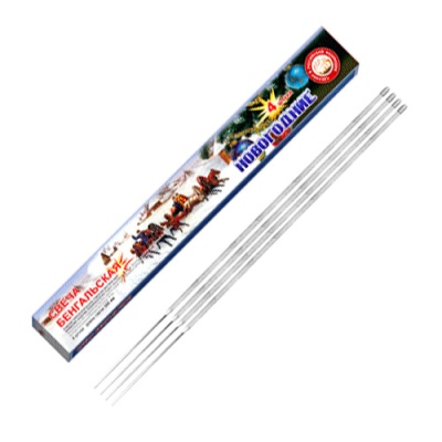 Новогодние 300-4 мм. Бенгальские огни купить в Екатеринбурге | ekb.salutsklad.ru