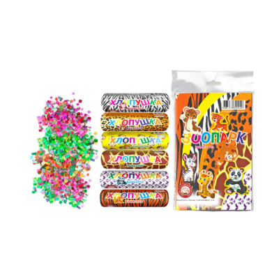 Зоопарк УПЗ Набор хлопушек купить в Екатеринбурге | ekb.salutsklad.ru