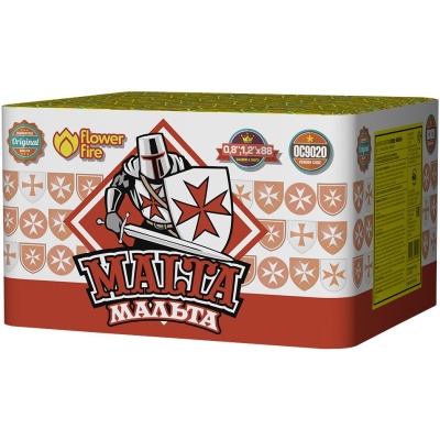 Мальта Батарея салютов купить в Екатеринбурге | ekb.salutsklad.ru