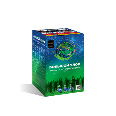 Большой улов Фонтан фейерверк купить в Екатеринбурге | ekb.salutsklad.ru