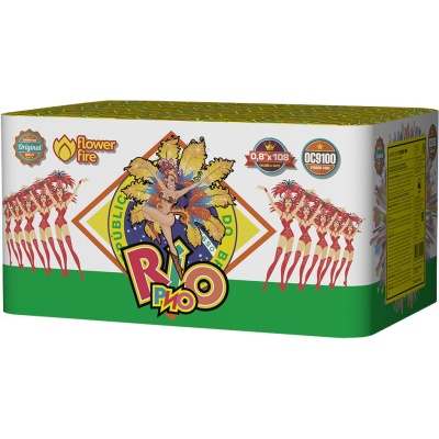 Рио S Батарея салютов купить в Екатеринбурге | ekb.salutsklad.ru