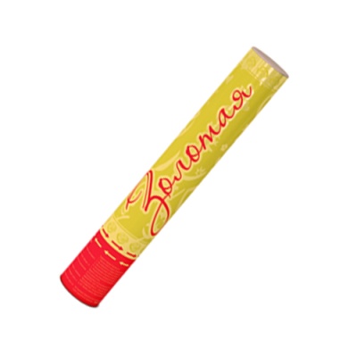 Золотая 30 Пневматическая хлопушка купить в Екатеринбурге | ekb.salutsklad.ru