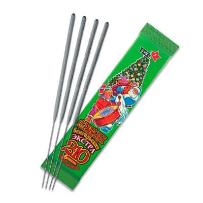 210 мм. Экстра Бенгальские огни купить в Екатеринбурге | ekb.salutsklad.ru